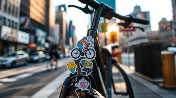 Top 5 stickers vélo pour un style sûr et tendance